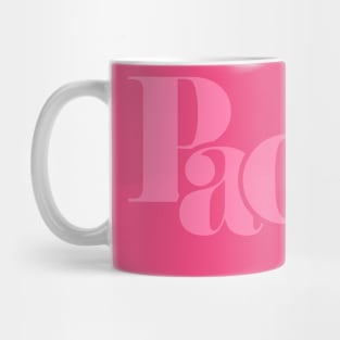 Pacifist pink Mug